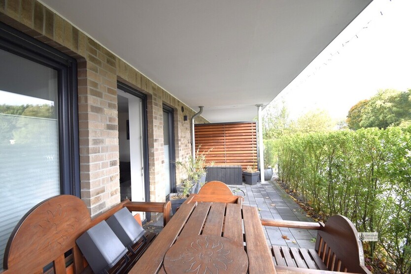 Ideal für Single o. Pärchen 2-Zimmer-EG-Wohnung + Terrasse + Carport Erdwärme HZG 2 zimmer