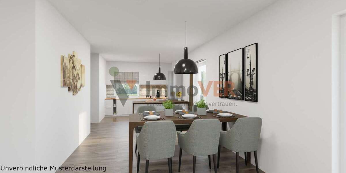 Etagenwohnung Langwedel - 3 Zimmer, 102 m&sup2;, 397.254&euro; | Angebot:21638663