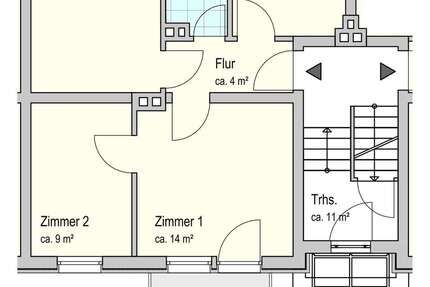 Wohnung zum Mieten in Oldenburg 451 € 54.83 m² 3 zimmer