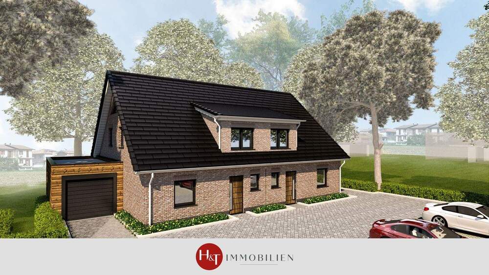 Doppelhaushälfte Stuhr Groß Mackenstedt - 5 Zimmer, 140 m&sup2;, 495.000&euro; | Angebot:25248205