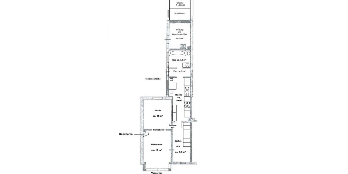 Doppelhaushälfte Bremen Gröpelingen - 6 Zimmer, 110 m&sup2;, 220.000&euro; | Angebot:26916875