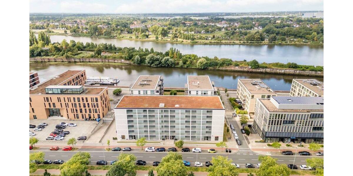 Etagenwohnung Bremen Handelshäfen - 2 Zimmer, 51 m&sup2;, 844&euro; | Angebot:26358749