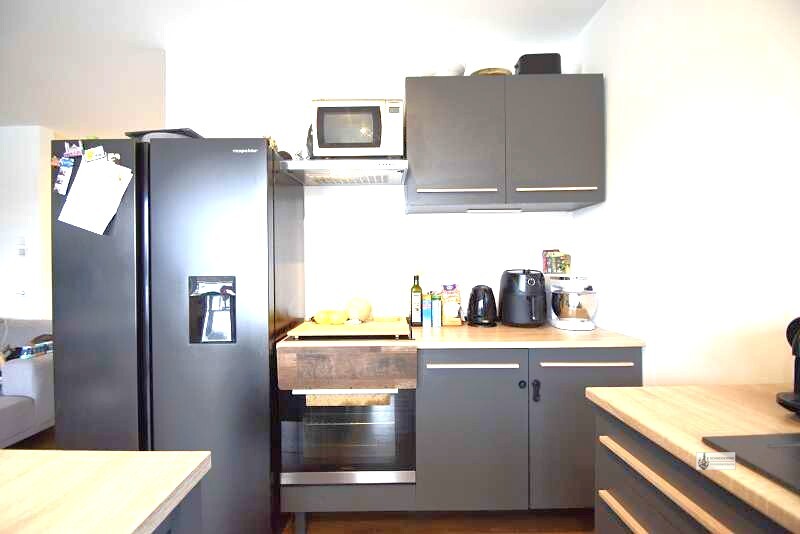 Neu ab 1.7.26 für 2 Personen 2-Zimmer-OG-Wohnung KfW 40+ Bauweise + Aufzug + Balkon + Carport - Etagenwohnung Weyhe | Angebot:25080176