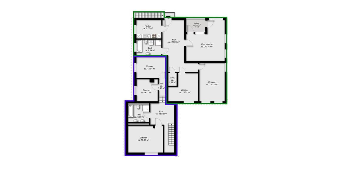 Mehrfamilienhaus, Wohnhaus Bremen Fähr-Lobbendorf - 1 Zimmer, 330 m&sup2;, 449.000&euro; | Angebot:26273699