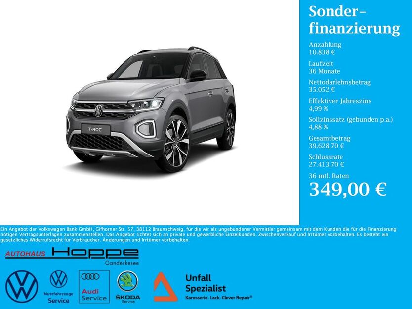 VW T-Roc 3.753 km 45.480 € Ganderkesee 27777