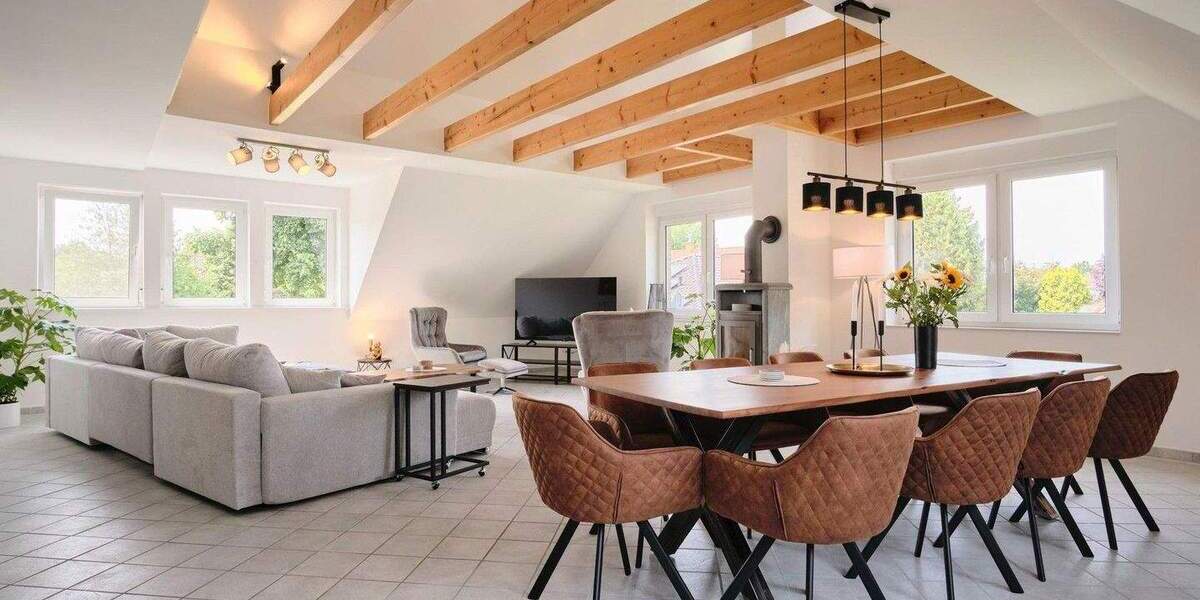 Etagenwohnung Stuhr Groß Mackenstedt - 6 Zimmer, 177 m&sup2;, 399.000&euro; | Angebot:25277551