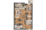 Erdgeschoßwohnung Bremen Oberneuland - 2.5 Zimmer, 82 m&sup2;, 359.000&euro; | Angebot:26976043