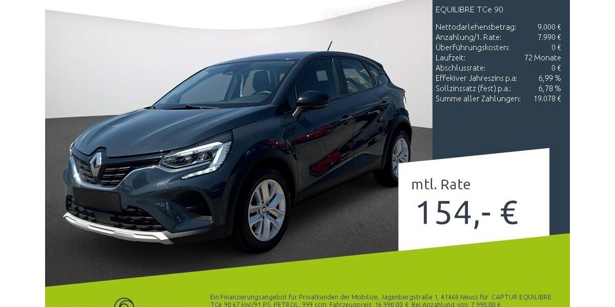 Renault Captur 12.531 km 16.770 &euro; Stuhr 28816