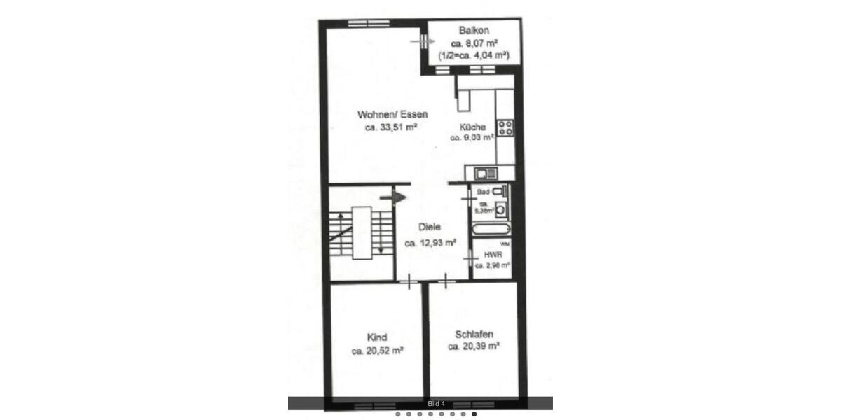 Etagenwohnung Bremen Schwachhausen - 3 Zimmer, 110 m&sup2;, 495.000&euro; | Angebot:26762984