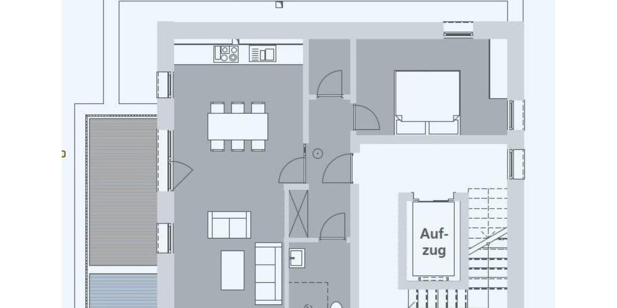Etagenwohnung Bremen Oberneuland - 2 Zimmer, 63 m&sup2;, 1.000&euro; | Angebot:24471380