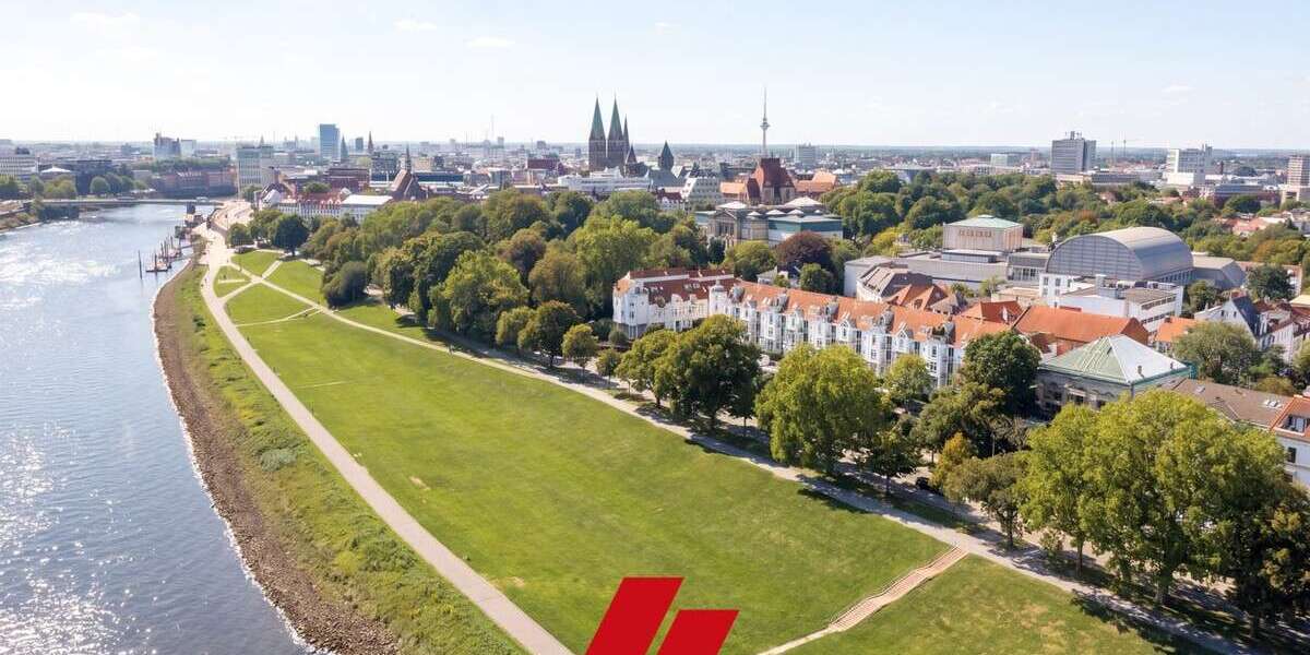 Etagenwohnung Bremen Östliche Vorstadt - 3 Zimmer, 84 m&sup2;, 440.000&euro; | Angebot:27593132