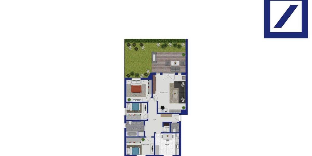 Etagenwohnung Dünsen - 4 Zimmer, 105 m&sup2;, 229.000&euro; | Angebot:26909654
