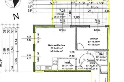 Neubau mit Fertigstellung im Juli 2026 Hoch moderne Wohnung mit Rollläden + Stellplatz ohne Küchen - Wohnung Weyhe Leeste | Angebot:26267824
