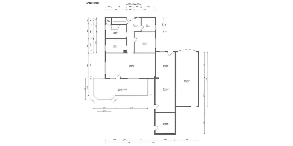 Bungalow Schwanewede - 6 Zimmer, 151 m&sup2;, 289.000&euro; | Angebot:25748793