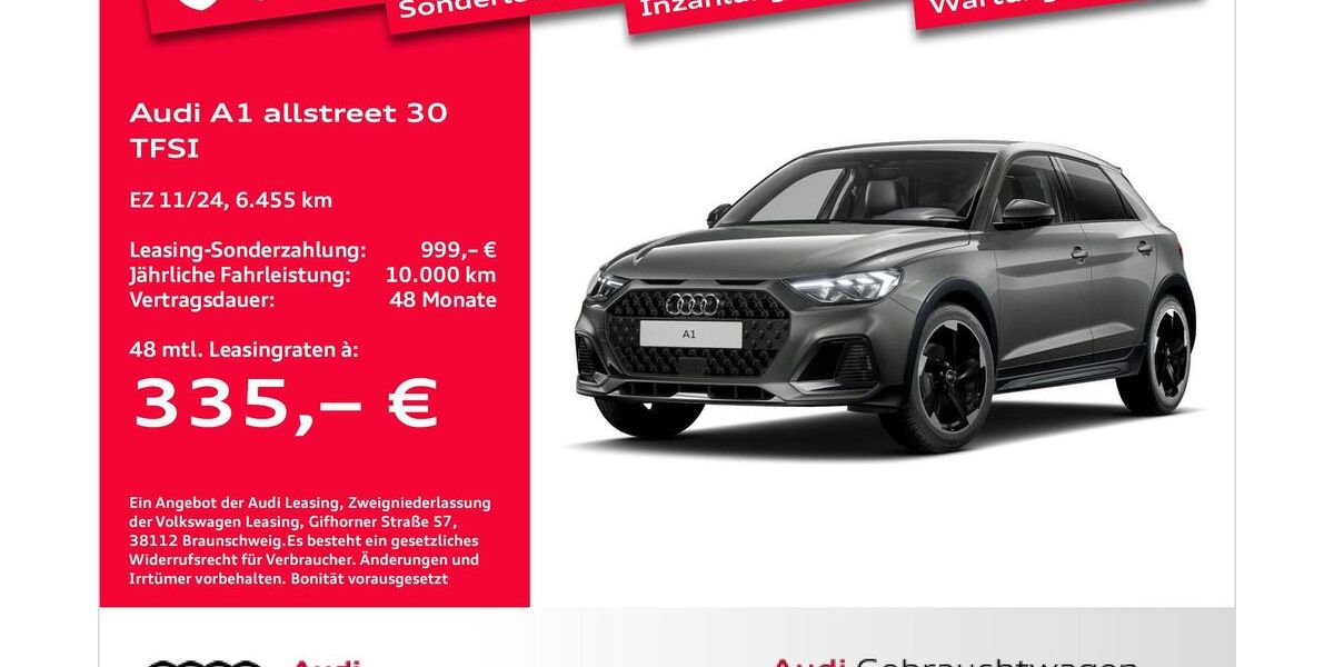 Audi A1 6.455 km 29.660 &euro; Bremen 28207