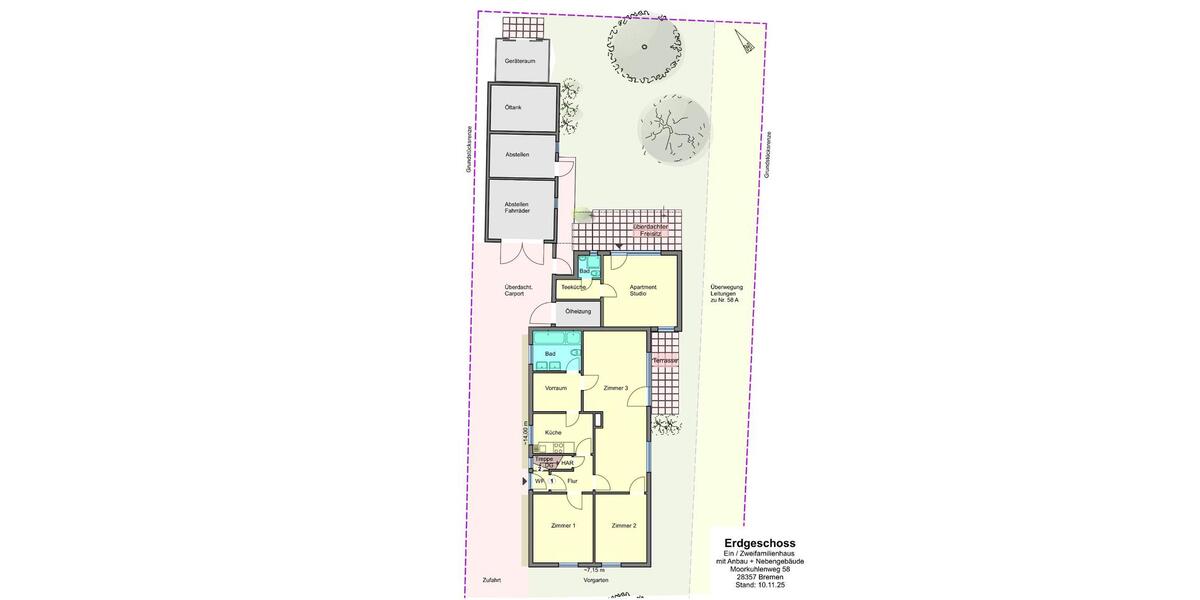 Borgfeld - freies 1 2 Familienhaus im ruhigen 