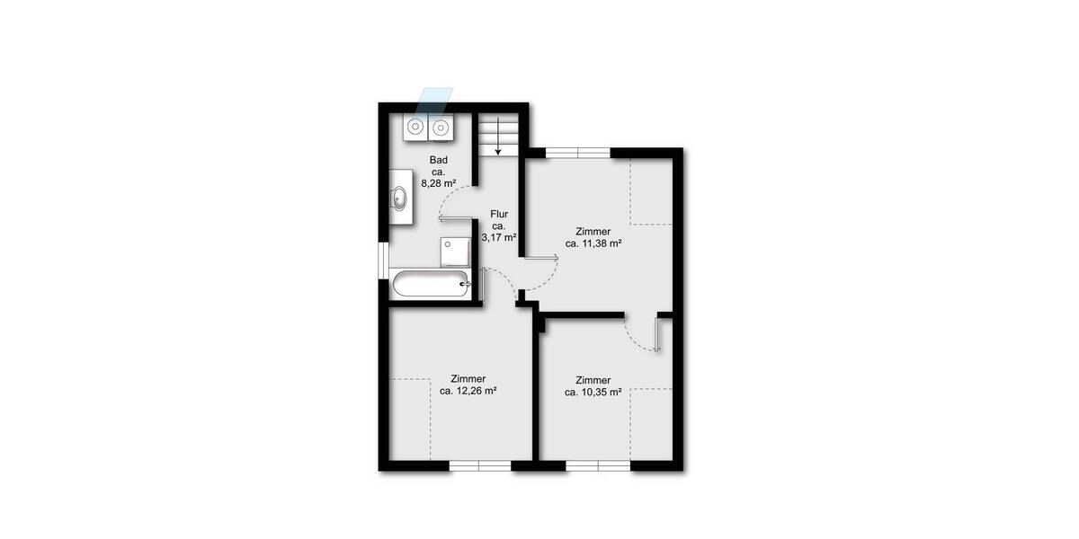 Mehrfamilienhaus, Wohnhaus Bremen / Burgdamm Burgdamm - 4 Zimmer, 80 m&sup2;, 195.000&euro; | Angebot:26704350