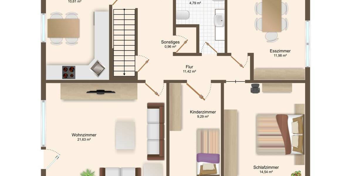 Einfamilienhaus Tarmstedt - 6 Zimmer, 145 m&sup2;, 333.000&euro; | Angebot:26750903
