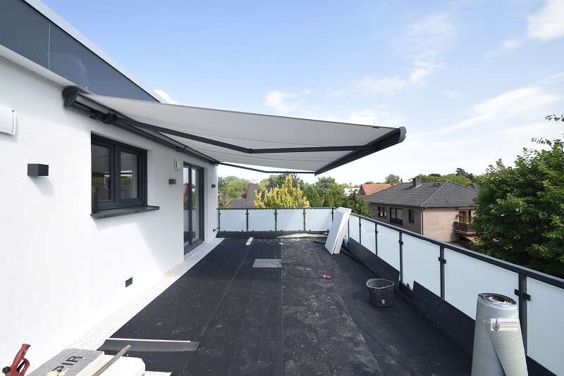 Hoch moderne Penthouse-Wohnung Neubau zum 1.7.2026 Rollläden+Stellplatz+Dachterrasse mit Einbauküche - Einfamilienhaus Weyhe Leeste | Angebot:26944036