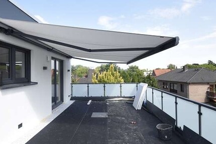 Hoch moderne Penthouse-Wohnung Neubau zum 1.7.2026 Rollläden+Stellplatz+Dachterrasse mit Einbauküche - Haus Weyhe Leeste | Angebot:26944036