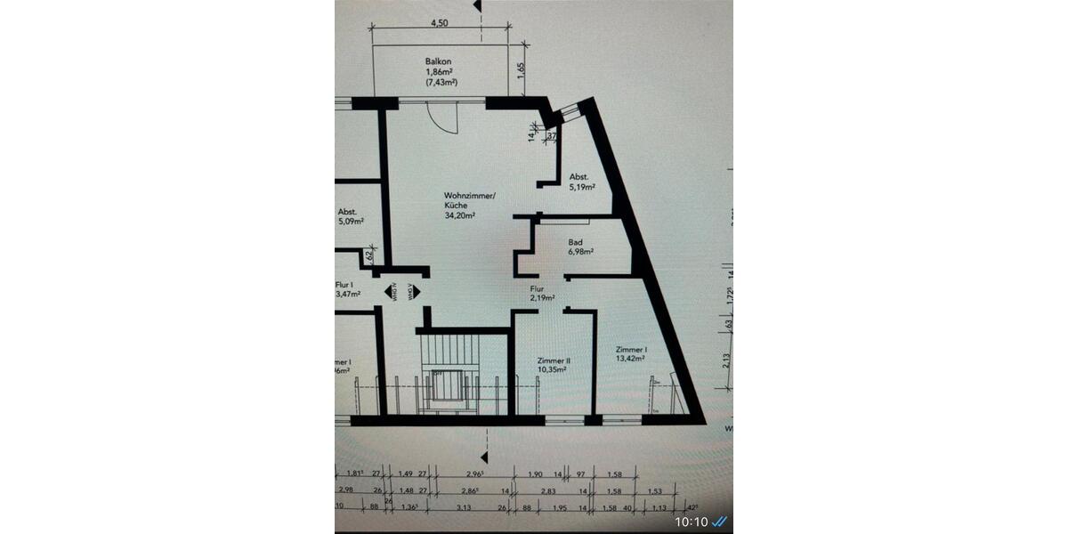 Etagenwohnung Bremen Hemelingen - 3 Zimmer, 74 m&sup2;, 1.500&euro; | Angebot:24741054