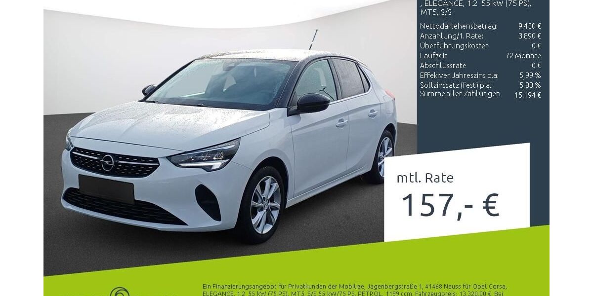 Opel Corsa 25.148 km 13.489 &euro; Stuhr 28816