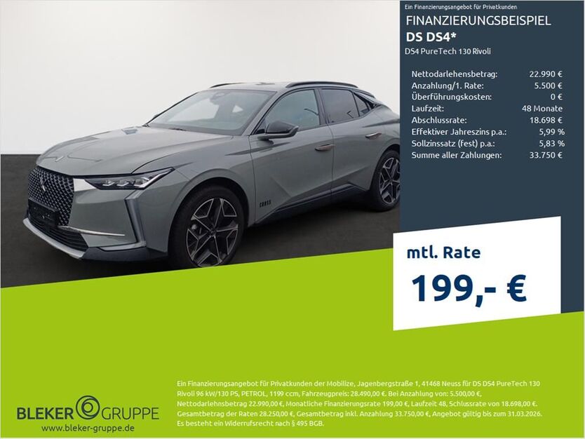 DS Automobiles DS4 10.211 km 27.690 € Stuhr 28816