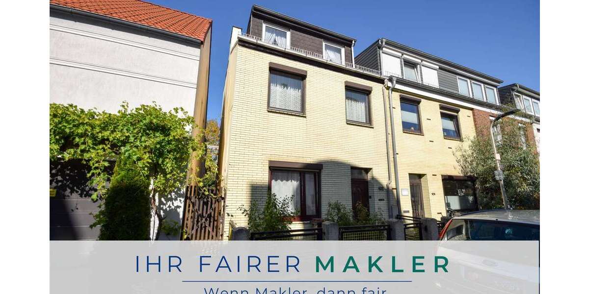 Einfamilienhaus Bremen Gröpelingen - 7 Zimmer, 144 m&sup2;, 199.000&euro; | Angebot:26639091