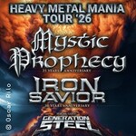 Iron Savior & Mystic Prophecy - Anniversary Tour 2026