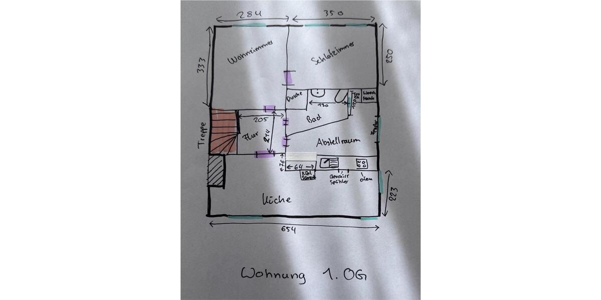 Etagenwohnung Bremen Oberneuland - 2.5 Zimmer, 56 m&sup2;, 700&euro; | Angebot:26262025