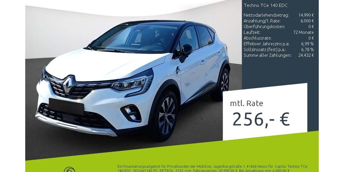 Renault Captur 24.097 km 20.420 &euro; Stuhr 28816