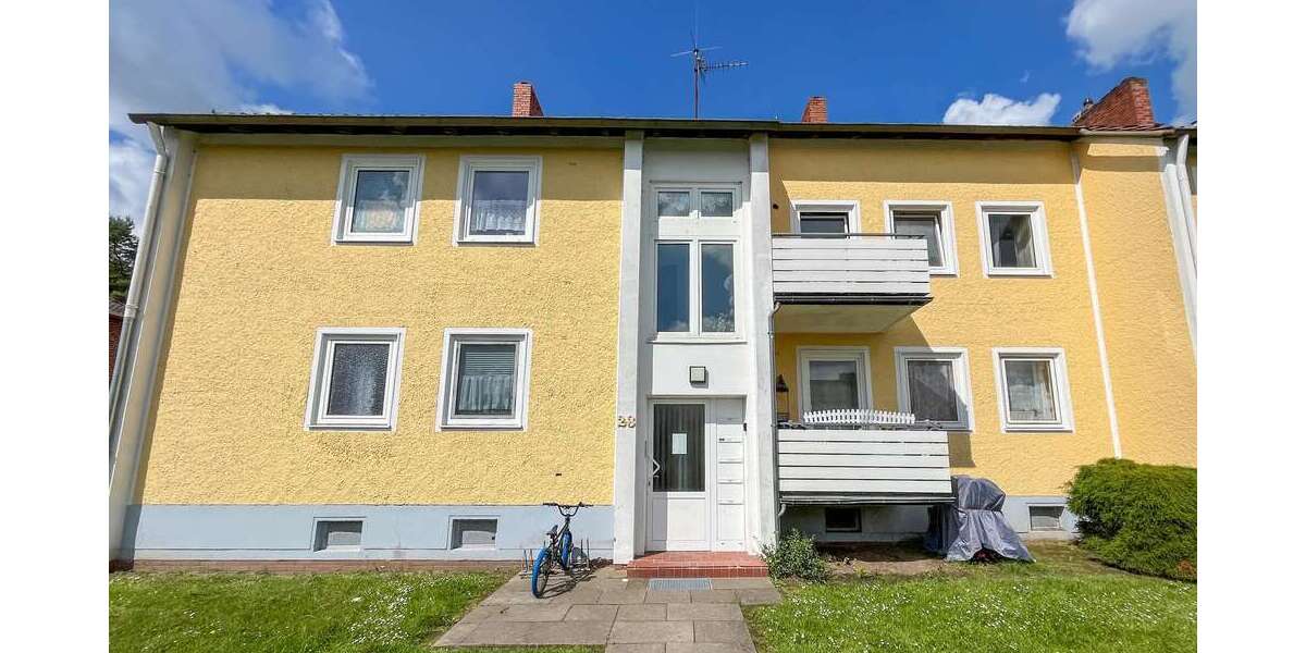 Etagenwohnung Bassum - 3 Zimmer, 55 m&sup2;, 460&euro; | Angebot:26517073