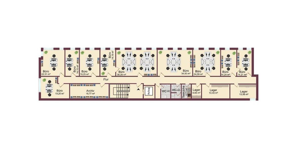 Gewerbeobjekt Bremen Findorff - 3.350&euro; | Angebot:26493202
