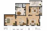 Etagenwohnung Bremen Walle - 4 Zimmer, 90 m&sup2;, 1.190&euro; | Angebot:26526938