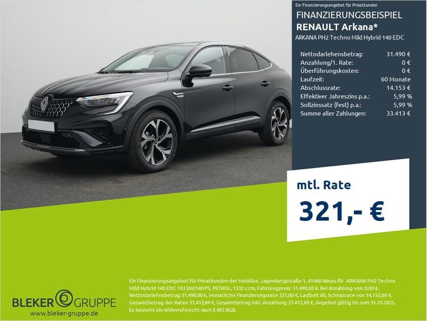 Renault Arkana 1.500 km 31.490 € Stuhr 28816
