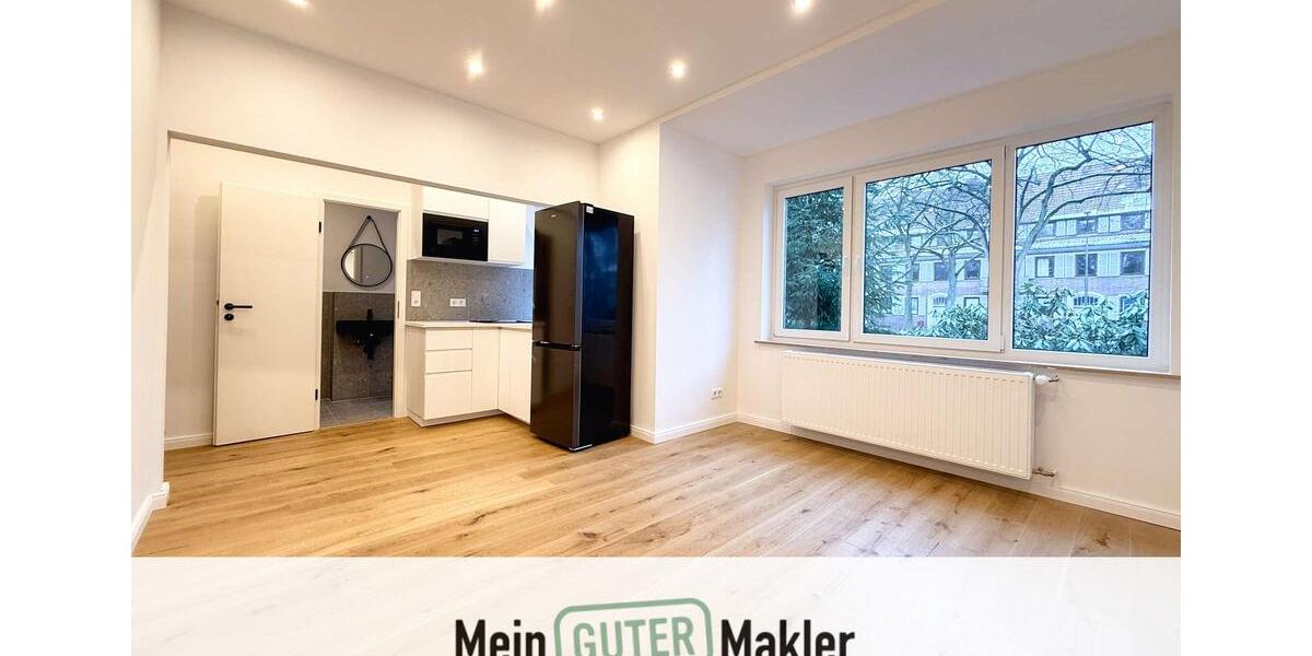 Erstbezug nach Sanierung: Attraktive 1-Zimmer Wohnung mit Einbauküche und Duschbad 1 zimmer