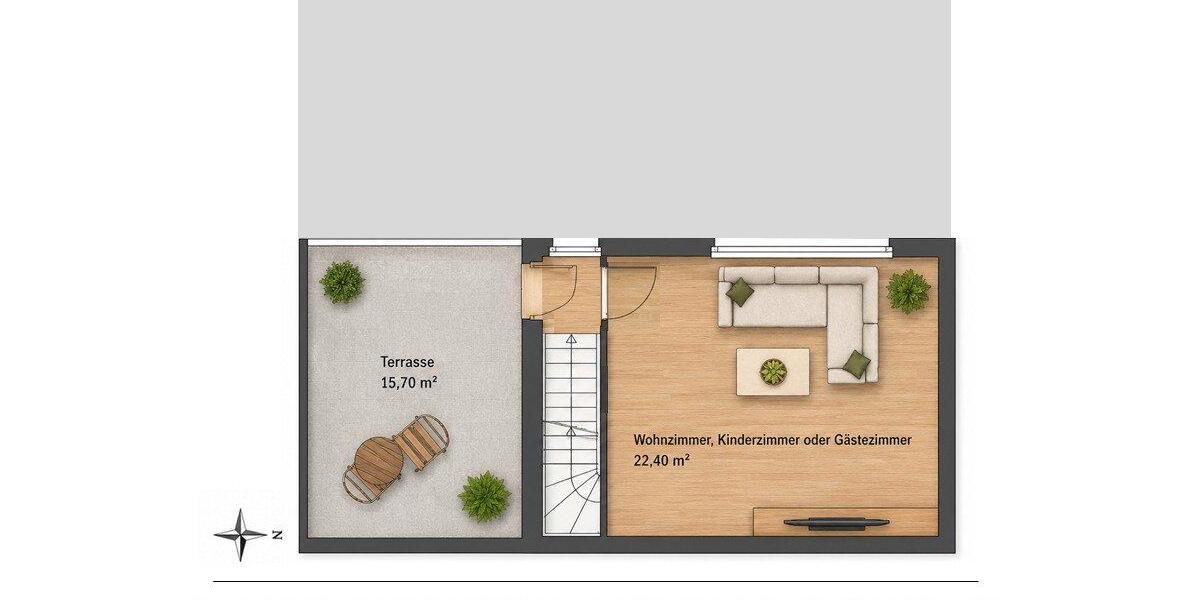 Maisonettenwohnung Bremen Osterholz - 4.5 Zimmer, 97 m&sup2;, 245.000&euro; | Angebot:26955744