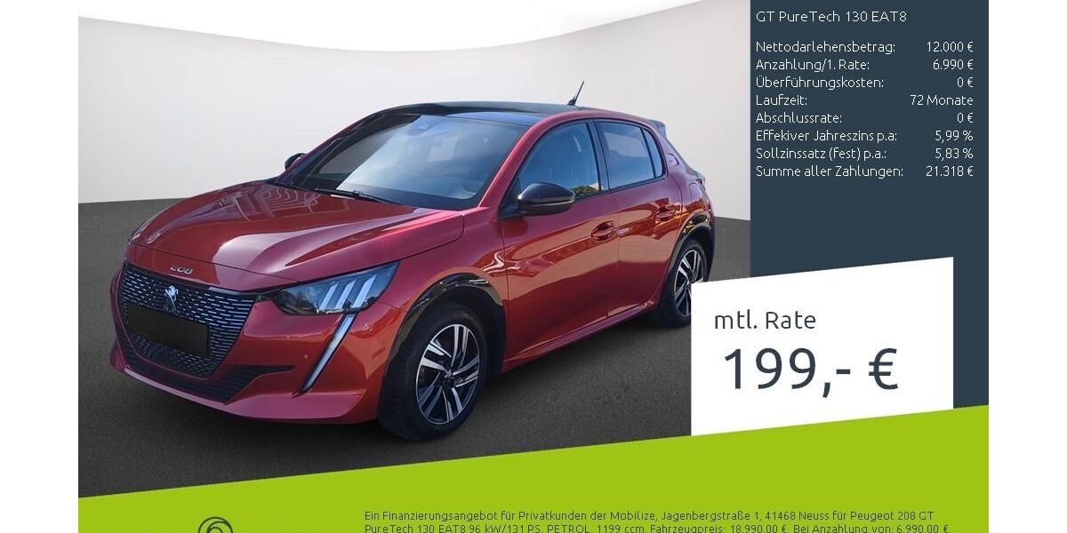 Peugeot 208 18.254 km 18.889 &euro; Stuhr 28816