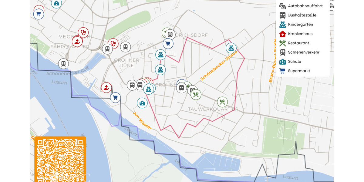 Gewerbeobjekt Bremen Grohn - 1 Zimmer, 399.000&euro; | Angebot:24531757