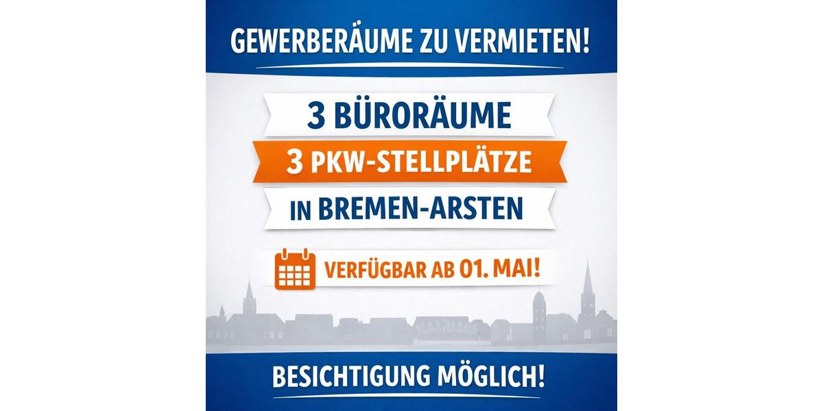 Gewerbeobjekt Bremen Neustadt - 1.000&euro; | Angebot:26342387