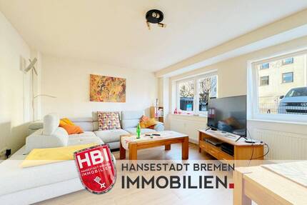 Findorff Attraktive 2-Zimmer-Erdgeschosswohnung mit großzügigem Garten 2 zimmer