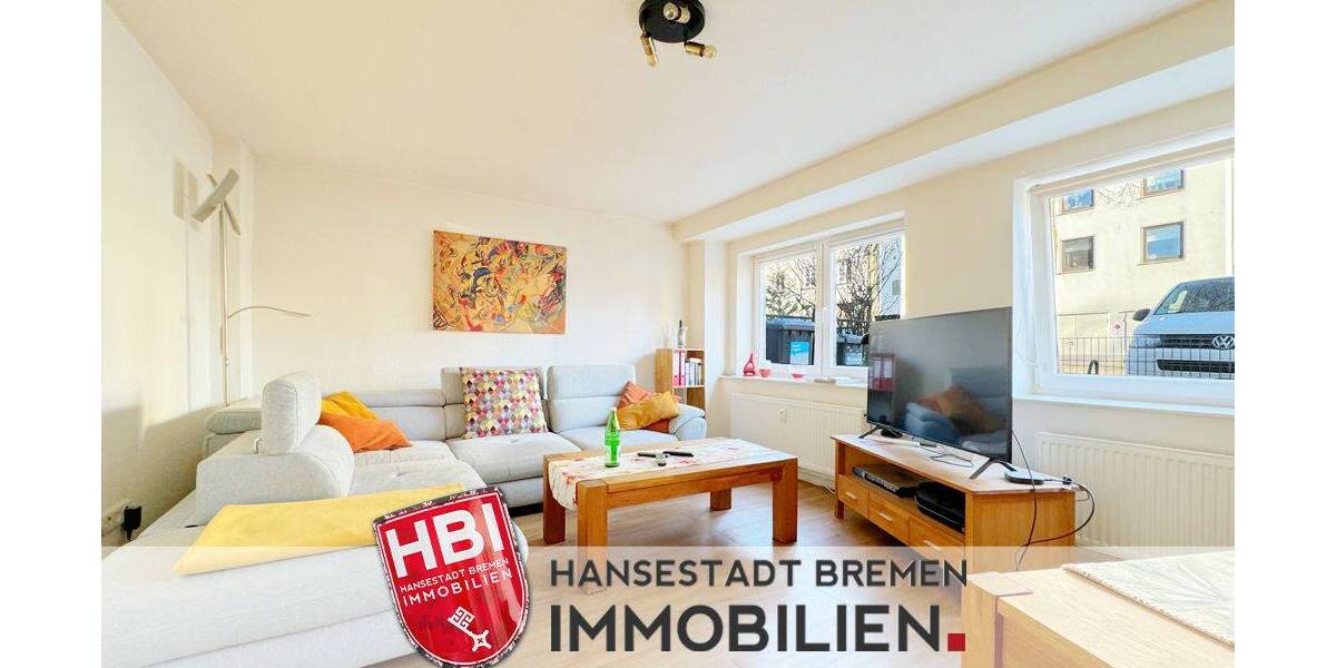 Findorff Attraktive 2-Zimmer-Erdgeschosswohnung mit großzügigem Garten 2 zimmer