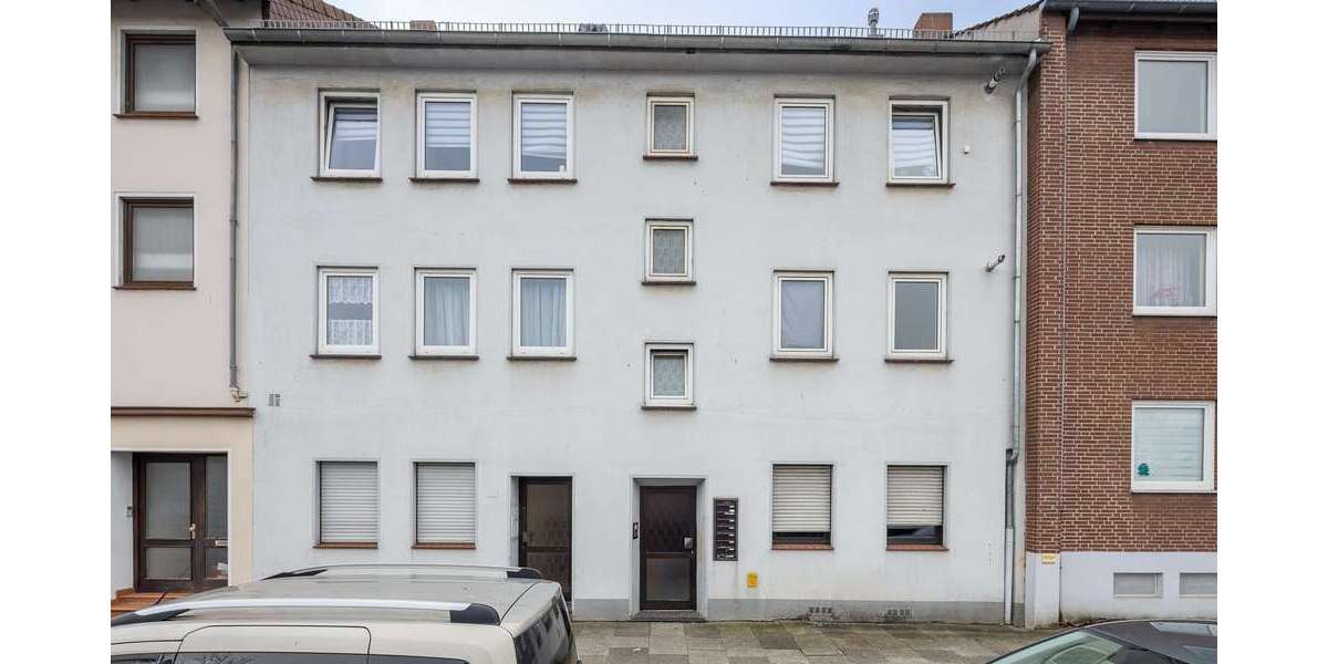 Etagenwohnung Bremen Walle - 2.5 Zimmer, 49 m&sup2;, 119.000&euro; | Angebot:25239042