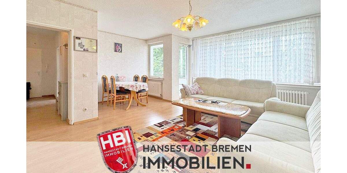 Huchting Erbpacht Vermietete 3-Zimmer-Wohnung mit Loggia und Einbauküche 3 zimmer