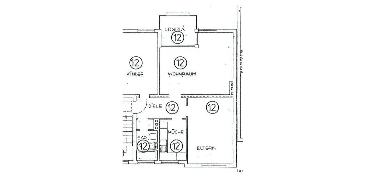 Etagenwohnung Bremen Kirchhuchting - 3 Zimmer, 67 m&sup2;, 149.000&euro; | Angebot:26258635