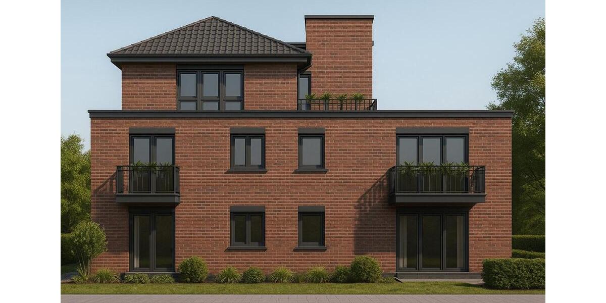 7 Neubau- Mietwohnungen | Yorckstr. 47 DEL| Klimafreundliches MFH | Fertigstellung 01.09.2026 2 zimmer