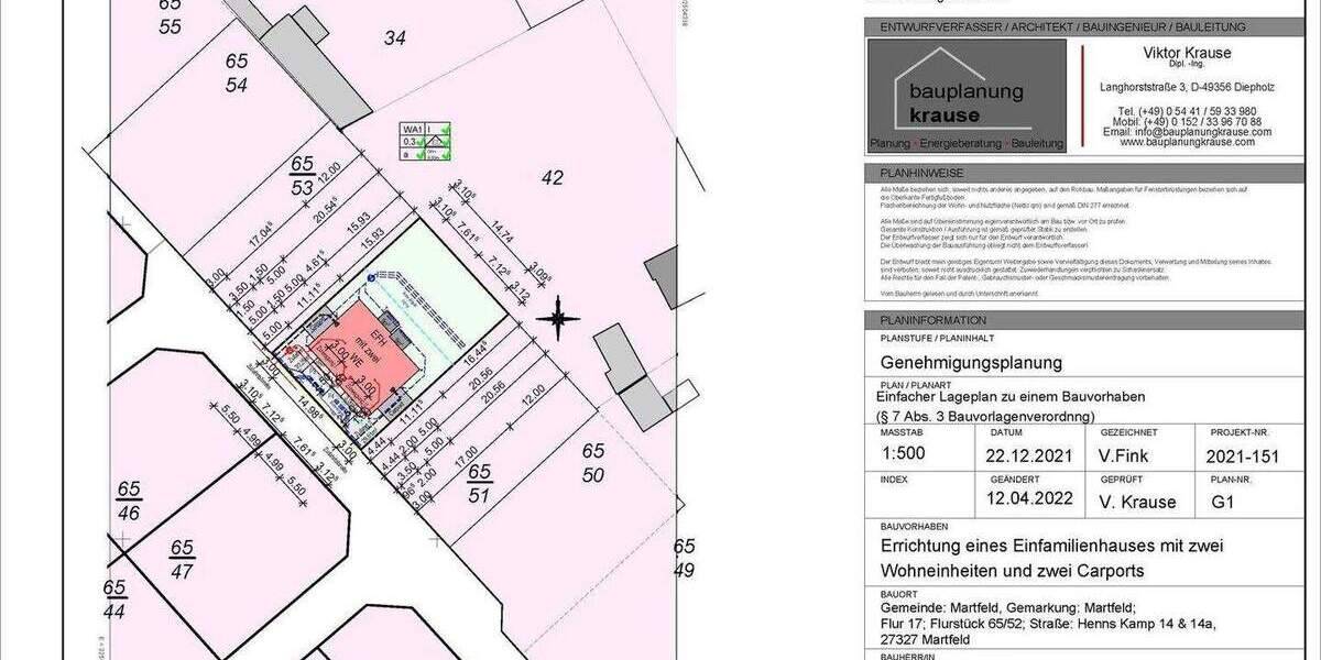 Grundstück Martfeld - 114.950&euro; | Angebot:24778393