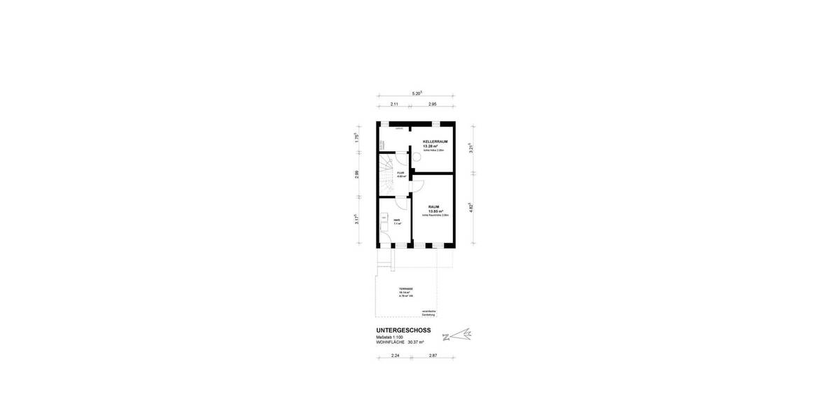 Reihenmittelhaus Bremen / Huchting Kirchhuchting - 4 Zimmer, 82 m&sup2;, 229.000&euro; | Angebot:26391659