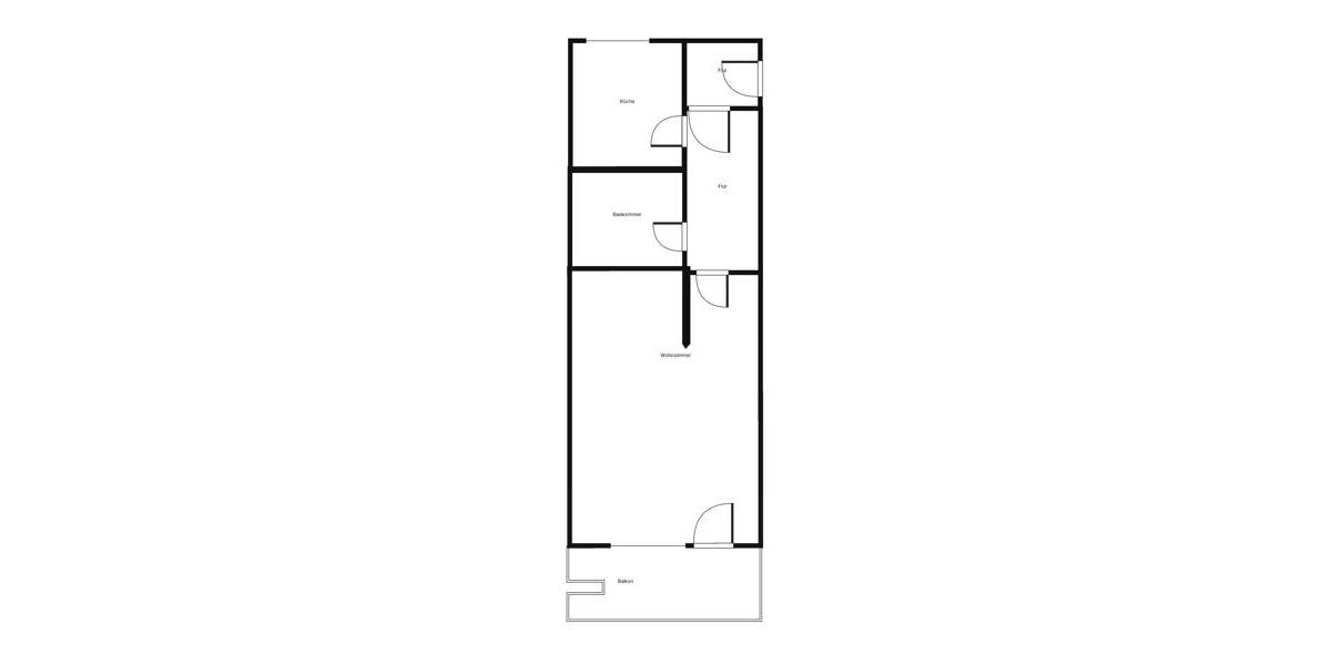 Erdgeschoßwohnung Bremen Burglesum - 1 Zimmer, 40 m&sup2;, 359&euro; | Angebot:26340474