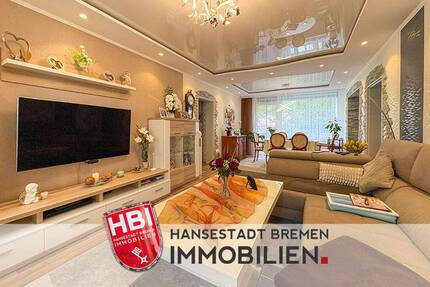 Mahndorf Stilvolle 4-Zimmer-Erdgeschosswohnung mit 2 Loggien und Pkw-Stellplatz in ruhiger Lage 4 zimmer